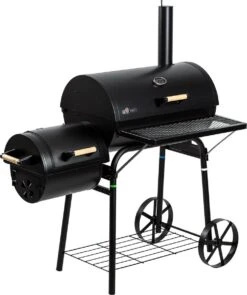 El Fuego Dakota - Barbecue - Smoker - Zwart - Grilloppervlak 66 X 41 Cm - Afmeting 132,5 X 66 X 122 Cm -Barbecue Benodigdheden Winkel 1005x1200 1