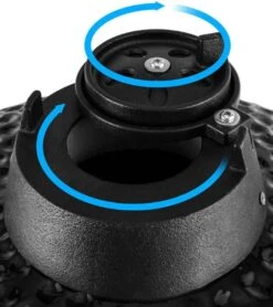 Patton Kamado Grill 13" - Keramisch - Kookoppervlak Ø 28 - Mat Zwart -Barbecue Benodigdheden Winkel 1066x1200