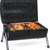 MaxxGarden BBQ - Houtskool Barbecue - Smoker Barbecue - Grilloppervlak (LxB) 38 X 52 Cm - Met Dubbel Grill Vlak - Zwart -Barbecue Benodigdheden Winkel 1094x1200 1