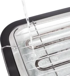 Tristar BQ-2813 Electrische Tafelbarbecue - Grilloppervlak (LxB) 38x22 Cm - 2000W - Zwart -Barbecue Benodigdheden Winkel 1103x1200 1