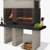 Sarom Fuoco - Betonnen Barbecue - San Pedro - Houtskool En Hout - 160 X 51.5 X 172,2 Cm -Barbecue Benodigdheden Winkel 1116x1200 2
