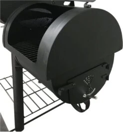 Fire Beam Houtskool Barbecue - Grilloppervlak (LxB) 35 X 66 Cm - Smoker - Zwart -Barbecue Benodigdheden Winkel 1116x1200 3