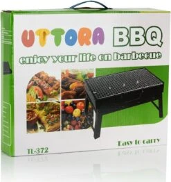 Merkloos Decopatent® Portable Houtskool BBQ - Barbecue - Inklapbaar - Barbecue Houtskool - Tafel Grill - Camping - Strand - Festival - Park -Barbecue Benodigdheden Winkel 1130x1200