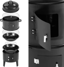 Merkloos Monzana Barbecue-ROKER-Grill-Oven -Barbecue Benodigdheden Winkel 1142x1200 1