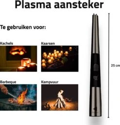 Oplaadbare Lange Elektrische Aansteker - Duurzame Plasma Aansteker – Luxe Aansteker - Inclusief Cadeauverpakking - BBQ – Kaarsen - Zwart 13 Oplaadbare Lange Elektrische Aansteker - Duurzame Plasma Aansteker – Luxe Aansteker - Inclusief Cadeauverpakking - BBQ – Kaarsen - Zwart -Barbecue Benodigdheden Winkel 1150x1200 2