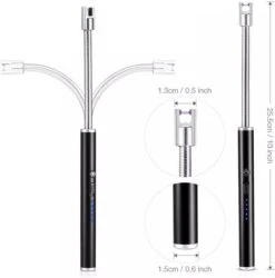 Merkloos BBQ Aansteker Oplaadbaar Met Usb Kabel - Elektrische Keuken Aansteker - Flexibele Aansteker - Zwart -Barbecue Benodigdheden Winkel 1186x1200 1