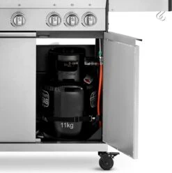 Burnhard Gas BBQ Big FRED Deluxe - 4 Branders - Incl. Keramische Infraroodbrander & Afdekhoes - Deluxe -Barbecue Benodigdheden Winkel 1193x1200 1