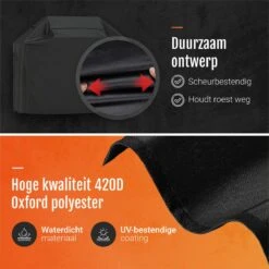 GrillX Barbecue Hoes - 170 X 61 X 117cm - BBQ Hoes Waterdicht - Beschermhoes Inclusief Trekkoord - BBQ Accesoires 11 GrillX Barbecue Hoes - 170 X 61 X 117cm - BBQ Hoes Waterdicht - Beschermhoes Inclusief Trekkoord - BBQ Accesoires -Barbecue Benodigdheden Winkel 1198x1200 10