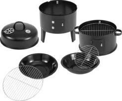 Merkloos Monzana Barbecue-ROKER-Grill-Oven -Barbecue Benodigdheden Winkel 1200x1002 2
