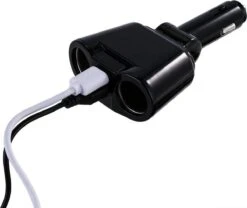 Auto Sigarettenaansteker Splitter - USB Ingang Auto - 2 Sigaretten Aansluitingen - Autolader -Barbecue Benodigdheden Winkel 1200x1011