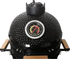 Patton Kamado 15" - Keramisch - Tafel Model - Premium Black - Medium - Zwart -Barbecue Benodigdheden Winkel 1200x1012