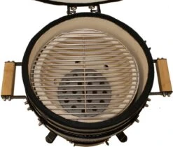 Patton Kamado 15" - Keramisch - Tafel Model - Premium Black - Medium - Zwart -Barbecue Benodigdheden Winkel 1200x1022