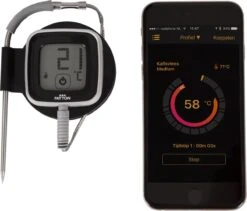 Patton Kamado Houtskool Barbecue - 18" - Grilloppervlak Ø 39 Cm - Met Bluetooth Thermometer - Groen -Barbecue Benodigdheden Winkel 1200x1024