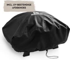 Burnhard Draagbare 2-Branders Gasbarbecue - Afdekhoes - BBQ Wayne -Barbecue Benodigdheden Winkel 1200x1030