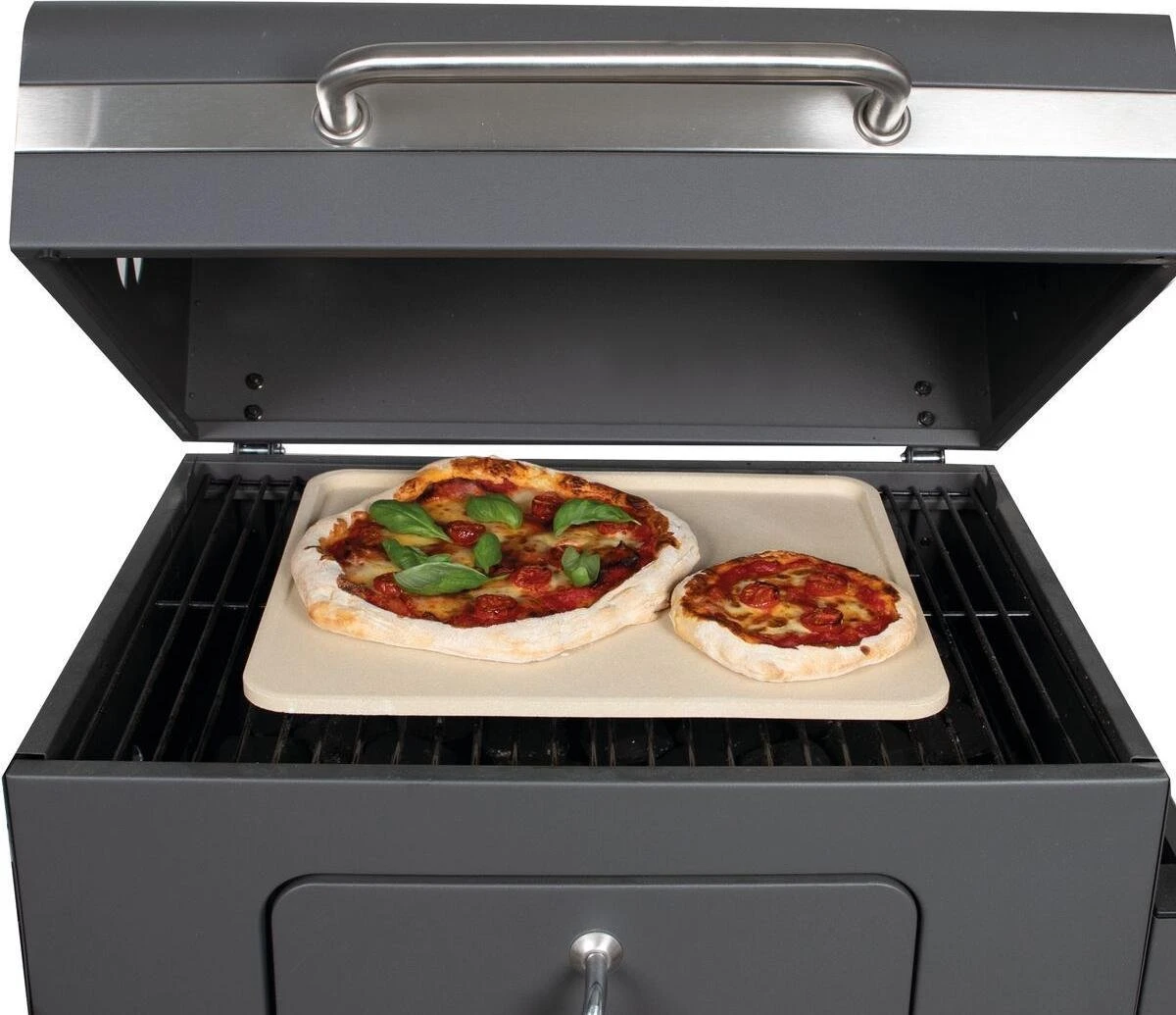 Boska Pizzasteen Deluxe Rechthoek - Voor De Oven - Knapperige Pizza's - 40x32 Cm - BBQ Accessoires 13 Boska Pizzasteen Deluxe Rechthoek - Voor De Oven - Knapperige Pizza's - 40x32 Cm - BBQ Accessoires - Afbeelding 11