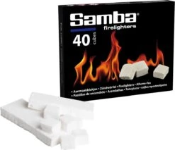 Samba Aanmaakblokjes Wit - 40 Stuks -Barbecue Benodigdheden Winkel 1200x1036 1