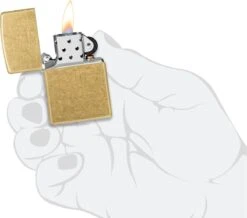 Aansteker Zippo Street Brass -Barbecue Benodigdheden Winkel 1200x1059