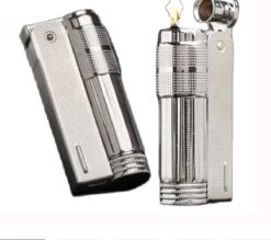 Merkloos Aansteker Metaal In De Kleur Silver Op Benzine -Barbecue Benodigdheden Winkel 1200x1065 1