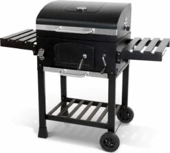 Alice's Garden Houtskool BBQ Bernard - Smoker - Verstelbare Houtskoolbak - Zwart -Barbecue Benodigdheden Winkel 1200x1077