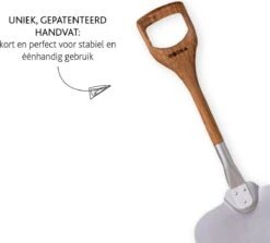 Boska Pizzaschep Barbecue - Kort Handvat - Stabiel - Aluminium - Eikenhout - BBQ Accessoires -Barbecue Benodigdheden Winkel 1200x1084 3