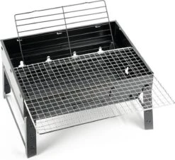 Merkloos Decopatent® Portable Houtskool BBQ - Barbecue - Inklapbaar - Barbecue Houtskool - Tafel Grill - Camping - Strand - Festival - Park -Barbecue Benodigdheden Winkel 1200x1099