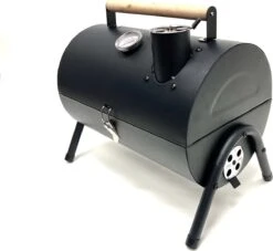 Compacte Draagbare Kolen BBQ Van Wolff BBQ - Handig Voor Op De Camping Op Het Strand Of In Een Park - Smoker Barbecue - Draagbare Lichtgewicht Bbq - Met Thermometer En Lucht Doorvoer. Laat Je Vlees Langzaam Garen. -Barbecue Benodigdheden Winkel 1200x1102 1