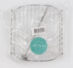 Merkloos Grillrooster - Incl. 4 Spiezen - Barbeque Benodigdheden - Zilver - Able & Borret -Barbecue Benodigdheden Winkel 1200x1110 1