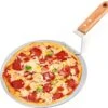 Luxe Pizzaschep Voor Verse Pizza - Extra Groot - RVS 30CM - Grote Pizza Schep Voor Oven Of BBQ Barbecue - Hout Handvat - Pizzaspatel Voor Zelfgemaakte Ovenpizza -Barbecue Benodigdheden Winkel 1200x1127