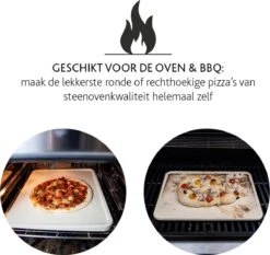 Boska Pizzasteen Deluxe Rechthoek - Voor De Oven - Knapperige Pizza's - 40x32 Cm - BBQ Accessoires 24 Boska Pizzasteen Deluxe Rechthoek - Voor De Oven - Knapperige Pizza's - 40x32 Cm - BBQ Accessoires -Barbecue Benodigdheden Winkel 1200x1131