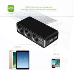 WiseGoods - Premium Auto Sigarettenaansteker Splitter - 4 Poorten USB - Autolader USB - Autolader Splitter - 12V Splitter -Barbecue Benodigdheden Winkel 1200x1135 1