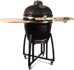 Patton - Kamado 21" - Premium Black - Keramische Barbecue - Incl. Bluetooth Kerntemperatuurmeter - LED Verlichting - Large - Compleet - Zwart 35 Patton - Kamado 21" - Premium Black - Keramische Barbecue - Incl. Bluetooth Kerntemperatuurmeter - LED Verlichting - Large - Compleet - Zwart -Barbecue Benodigdheden Winkel 1200x1139