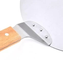 Luxe Pizzaschep Voor Verse Pizza - Extra Groot - RVS 30CM - Grote Pizza Schep Voor Oven Of BBQ Barbecue - Hout Handvat - Pizzaspatel Voor Zelfgemaakte Ovenpizza -Barbecue Benodigdheden Winkel 1200x1148 2