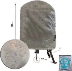 COVER UP HOC Diamond Bbq Hoes Rond - 70x80 Cm - Waterdicht Met Stormbanden En Trekkoord - Geschikt Voor O.a. Kamado, Big Green Egg, Grill Guru, The Bastard, Patton,Weber 15 COVER UP HOC Diamond Bbq Hoes Rond - 70x80 Cm - Waterdicht Met Stormbanden En Trekkoord - Geschikt Voor O.a. Kamado, Big Green Egg, Grill Guru, The Bastard, Patton,Weber -Barbecue Benodigdheden Winkel 1200x1170 5