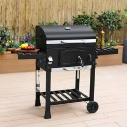 Alice's Garden Houtskool BBQ Bernard - Smoker - Verstelbare Houtskoolbak - Zwart -Barbecue Benodigdheden Winkel 1200x1200 103