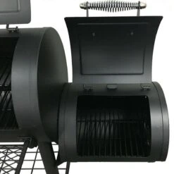 Fire Beam Houtskool Barbecue - Grilloppervlak (LxB) 35 X 66 Cm - Smoker - Zwart -Barbecue Benodigdheden Winkel 1200x1200 121