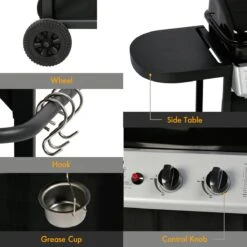 Bighorn Gasbarbecue En Grill – 2 Branders – Zwart -Barbecue Benodigdheden Winkel 1200x1200 149