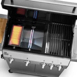Burnhard Gas BBQ Big FRED Deluxe - 4 Branders - Incl. Keramische Infraroodbrander & Afdekhoes - Deluxe -Barbecue Benodigdheden Winkel 1200x1200 164