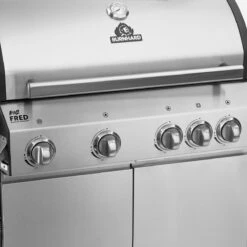 Burnhard Gas BBQ Big FRED Deluxe - 4 Branders - Incl. Keramische Infraroodbrander & Afdekhoes - Deluxe -Barbecue Benodigdheden Winkel 1200x1200 165
