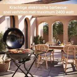 SUNTEC Elektrische BBQ 9493 - Geschikt Voor Buiten Als Tafelbarbecue Of Staande Barbecue - Barbecue Voor Balkon, Terras, Tuin En Camping - Elektrisch Barbecueën Met Max. 2400 Watt - Mobiel Onderstel -Barbecue Benodigdheden Winkel 1200x1200 233