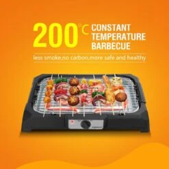 Aigostar Lava 30LDQ - Elektrische Grill - BBQ - Tafel Barbecue - Grilloppervlakte 41 X 24 Cm - 2000 Watt -Barbecue Benodigdheden Winkel 1200x1200 239