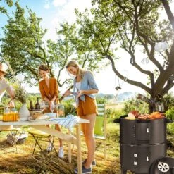 Merkloos Monzana Barbecue-ROKER-Grill-Oven -Barbecue Benodigdheden Winkel 1200x1200 253