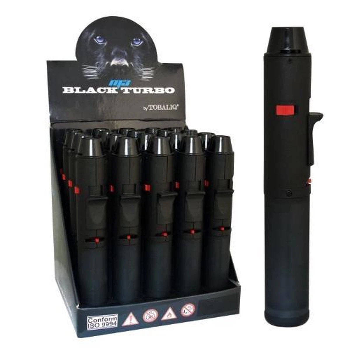 Pen Torch Black Turbo 4 Pen Torch Black Turbo - Afbeelding 2