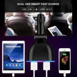 Auto Sigarettenaansteker Splitter - Losse Oplader - USB 2.0 A/USB 3.0 A 2 Poorten - Zwart - Snellader - Splitter - Auto Lader USB 21 Auto Sigarettenaansteker Splitter - Losse Oplader - USB 2.0 A/USB 3.0 A 2 Poorten - Zwart - Snellader - Splitter - Auto Lader USB -Barbecue Benodigdheden Winkel 1200x1200 302