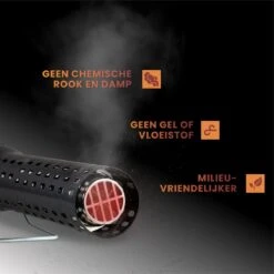 Master Knives BBQ Aansteker Electrisch - BBQ Accesoires - Zwarte BBQ Starter - Looftlighter -Barbecue Benodigdheden Winkel 1200x1200 330