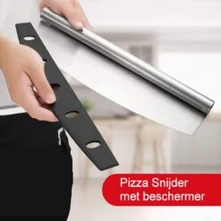 Pizzaschep – Inclusief Pizzasnijder – Opvouwbaar – Pizzaspatel – Pizza Schep – Taartschep – 30cm - Qwality -Barbecue Benodigdheden Winkel 1200x1200 450