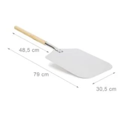 Relaxdays Pizzaschep - Vierkant - Metaal -Barbecue Benodigdheden Winkel 1200x1200 503