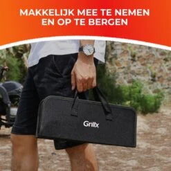 GrillX Barbecue Gereedschap Set - 19-delig - Inclusief Luxe Draagtas - BBQ Accesoires - Gereedschapset 18 GrillX Barbecue Gereedschap Set - 19-delig - Inclusief Luxe Draagtas - BBQ Accesoires - Gereedschapset -Barbecue Benodigdheden Winkel 1200x1200 545