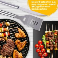 BBQ Accesoires Set Gereedschap Tang Borstel Barbecue Kookgerei - 10 Delig -Barbecue Benodigdheden Winkel 1200x1200 574