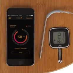 Patton Kamado Houtskool Barbecue - 18" - Grilloppervlak Ø 39 Cm - Met Bluetooth Thermometer - Groen -Barbecue Benodigdheden Winkel 1200x1200 60