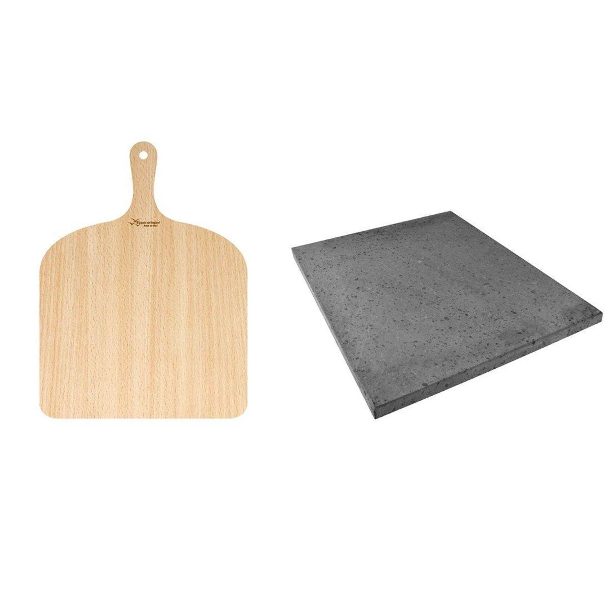 ETNA Pizza Set - Grote Pizzasteen & GRATIS Pizzaschep - 30 Cm X 38 Cm - Echt Italiaanse Pizzasteen - Broodbaksteen - BBQ Pizzasteen - Gemaakt Van Lavasteen Uit De Etna - Non-stick - Eppicotispai 6 ETNA Pizza Set - Grote Pizzasteen & GRATIS Pizzaschep - 30 Cm X 38 Cm - Echt Italiaanse Pizzasteen - Broodbaksteen - BBQ Pizzasteen - Gemaakt Van Lavasteen Uit De Etna - Non-stick - Eppicotispai - Afbeelding 4